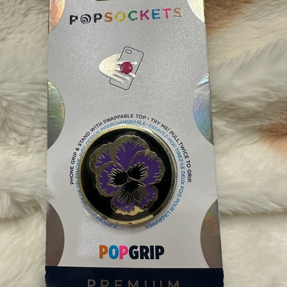 Popsockets PopGrip phone Grip & Stand with Swappable Top “Hold Pnone Swap Style” - Picture 3 of 6
